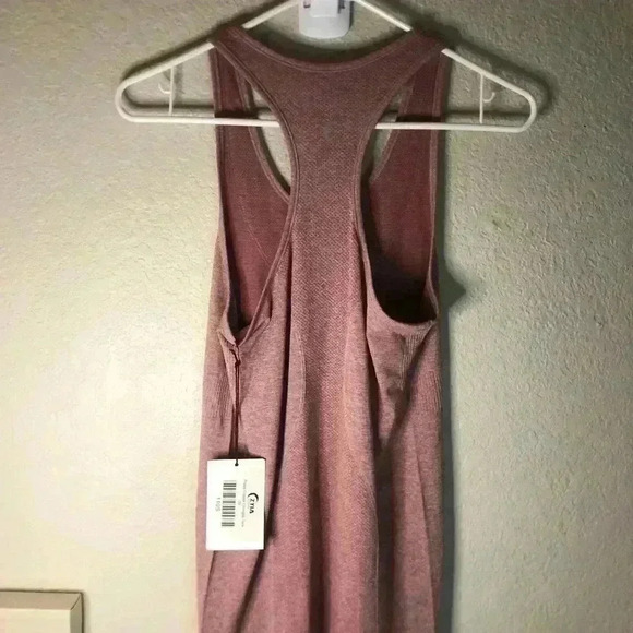 Zyia Active seamless Copper Charged Tank Poppy sz small NWT - Picture 2 of 4